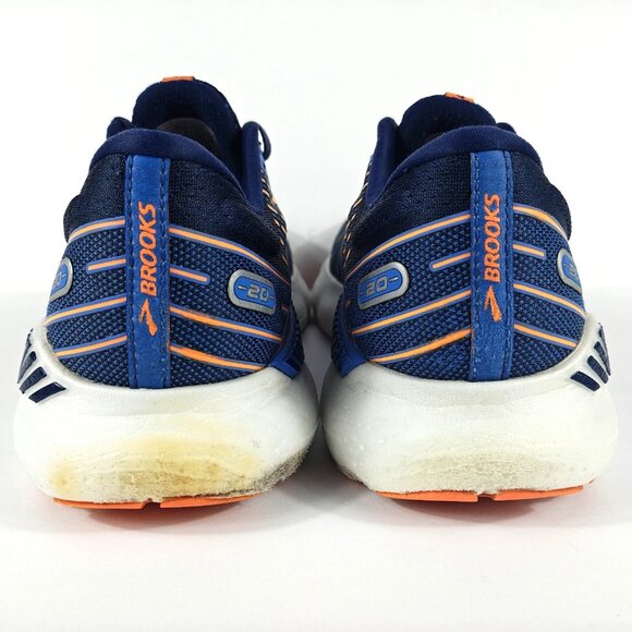 Brooks Glycerin GTS 20 Men's 11 Running Shoes Sneakers Blue Orange 1103831D444 - Picture 6 of 16